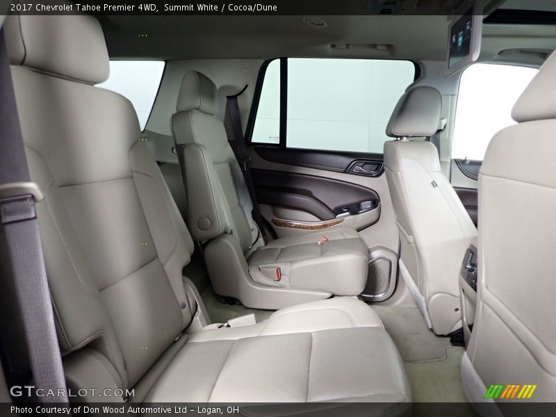 Summit White / Cocoa/Dune 2017 Chevrolet Tahoe Premier 4WD