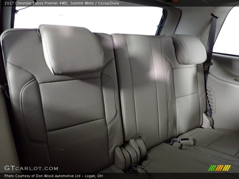Summit White / Cocoa/Dune 2017 Chevrolet Tahoe Premier 4WD