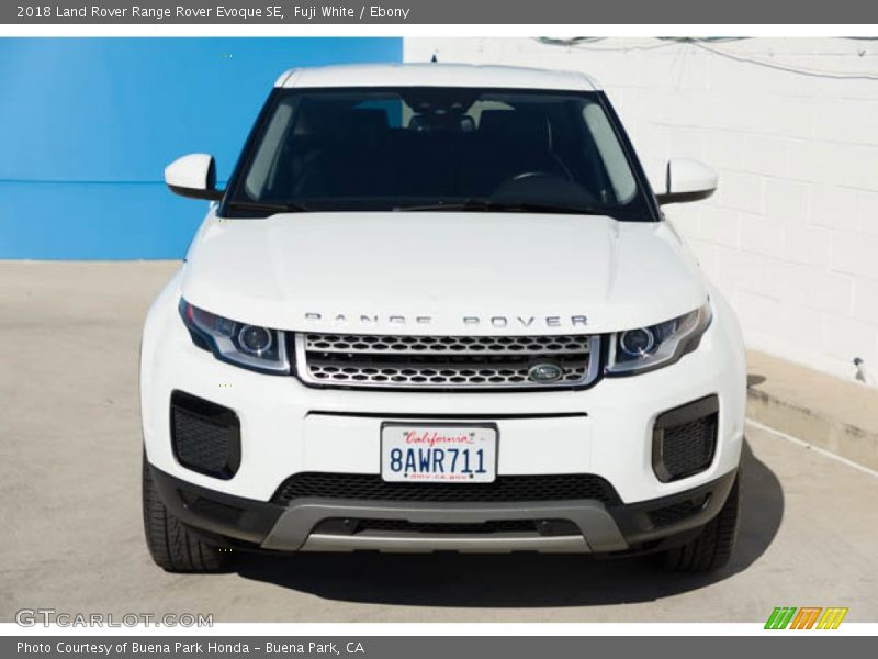 Fuji White / Ebony 2018 Land Rover Range Rover Evoque SE