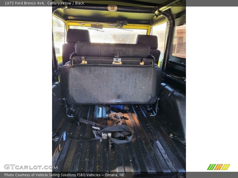 Canary Yellow / Black 1973 Ford Bronco 4x4