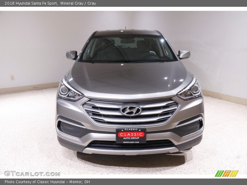 Mineral Gray / Gray 2018 Hyundai Santa Fe Sport