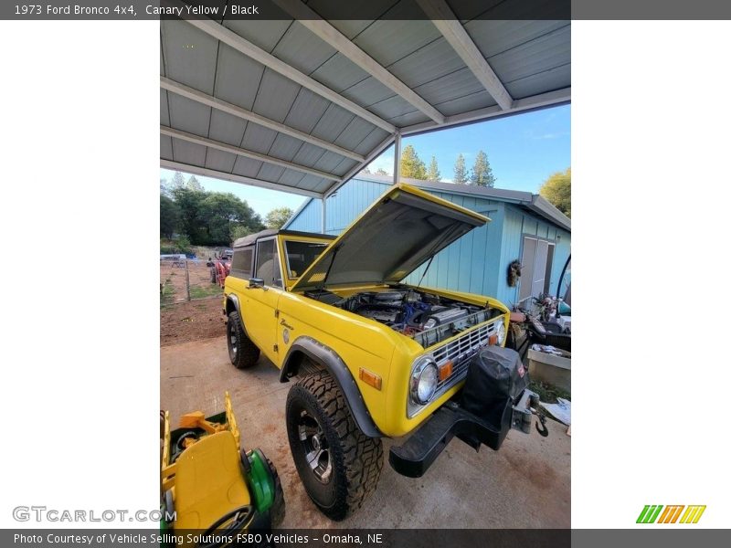 Canary Yellow / Black 1973 Ford Bronco 4x4