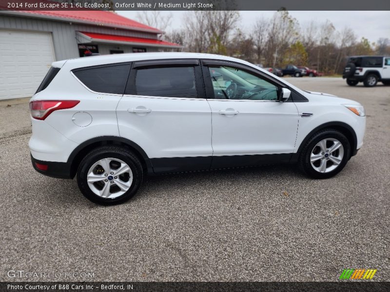 Oxford White / Medium Light Stone 2014 Ford Escape SE 1.6L EcoBoost