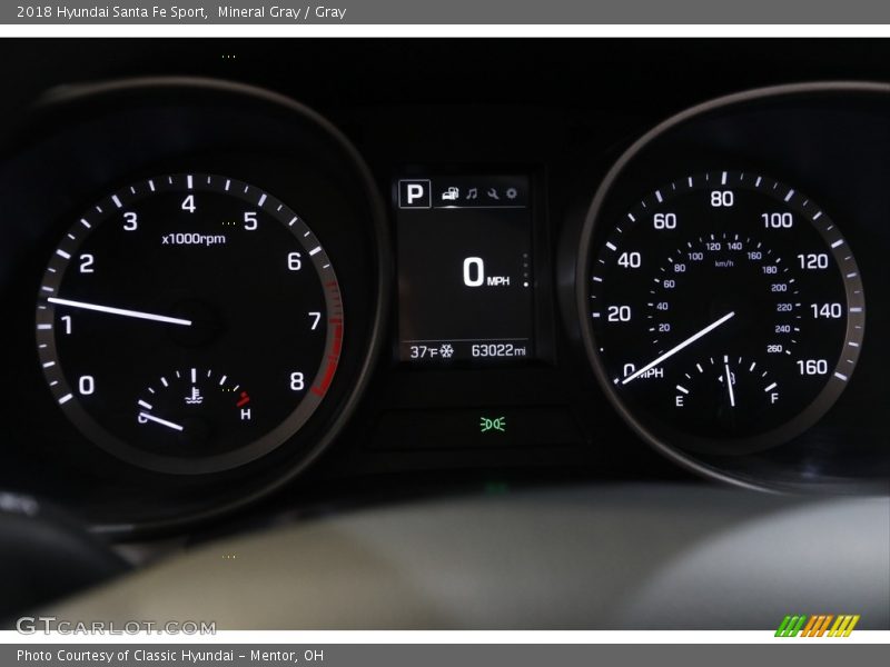  2018 Santa Fe Sport   Gauges