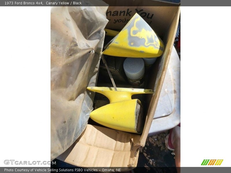 Canary Yellow / Black 1973 Ford Bronco 4x4