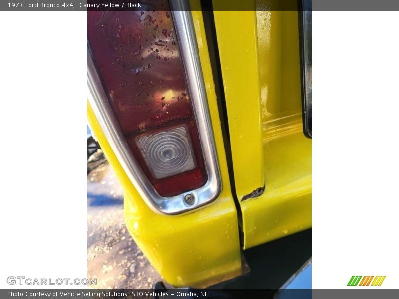 Canary Yellow / Black 1973 Ford Bronco 4x4