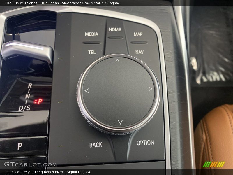 Skyscraper Gray Metallic / Cognac 2023 BMW 3 Series 330e Sedan