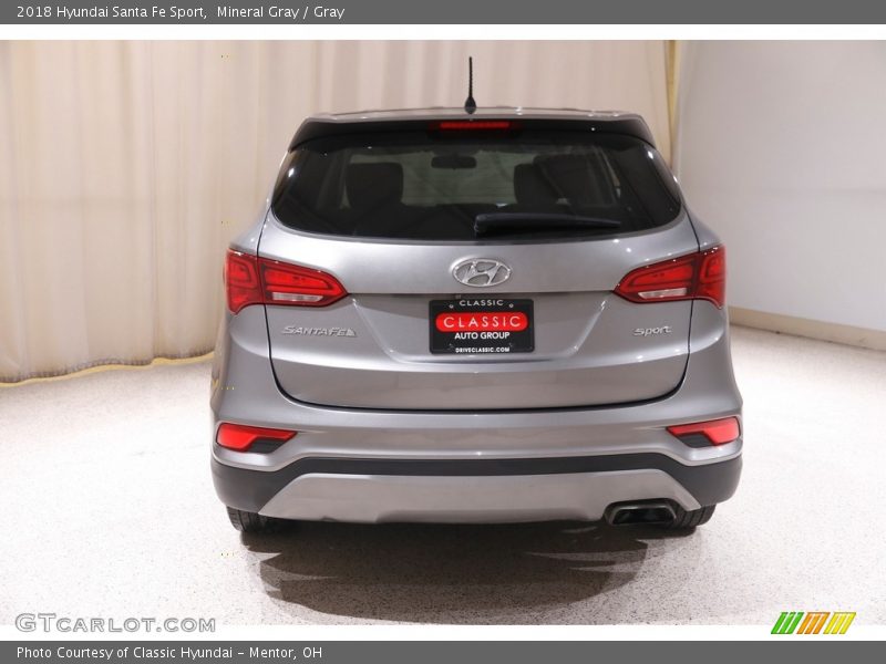 Mineral Gray / Gray 2018 Hyundai Santa Fe Sport