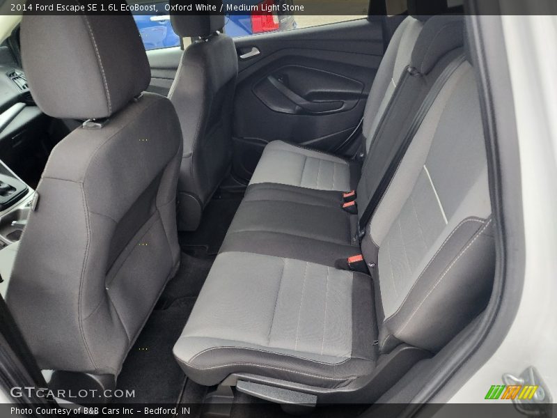 Oxford White / Medium Light Stone 2014 Ford Escape SE 1.6L EcoBoost