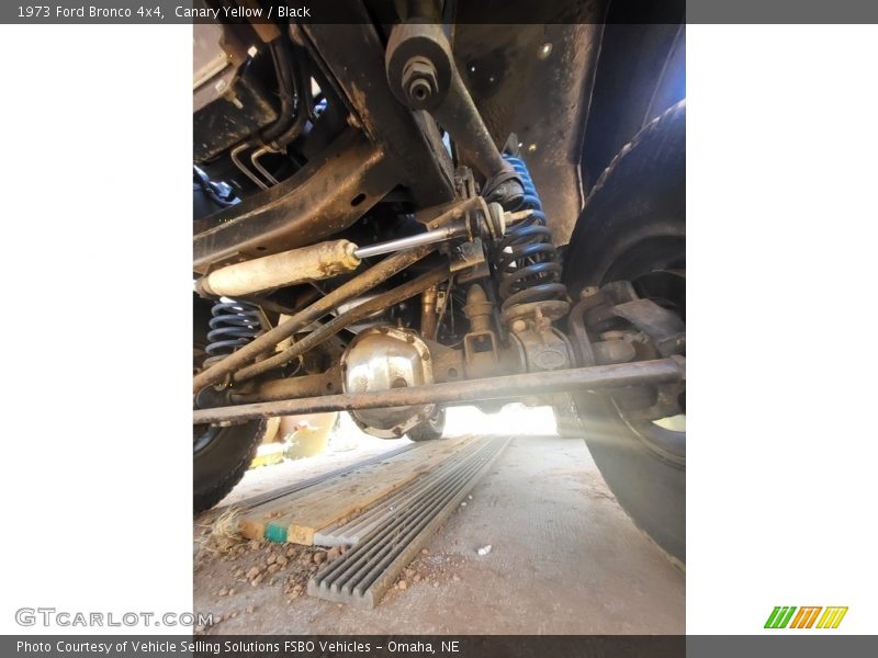 Canary Yellow / Black 1973 Ford Bronco 4x4