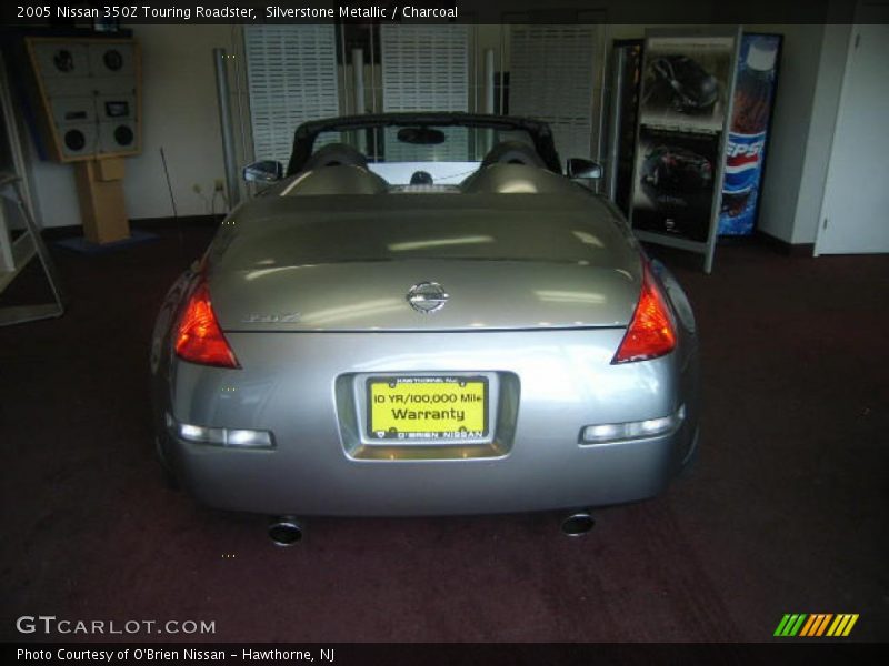 Silverstone Metallic / Charcoal 2005 Nissan 350Z Touring Roadster