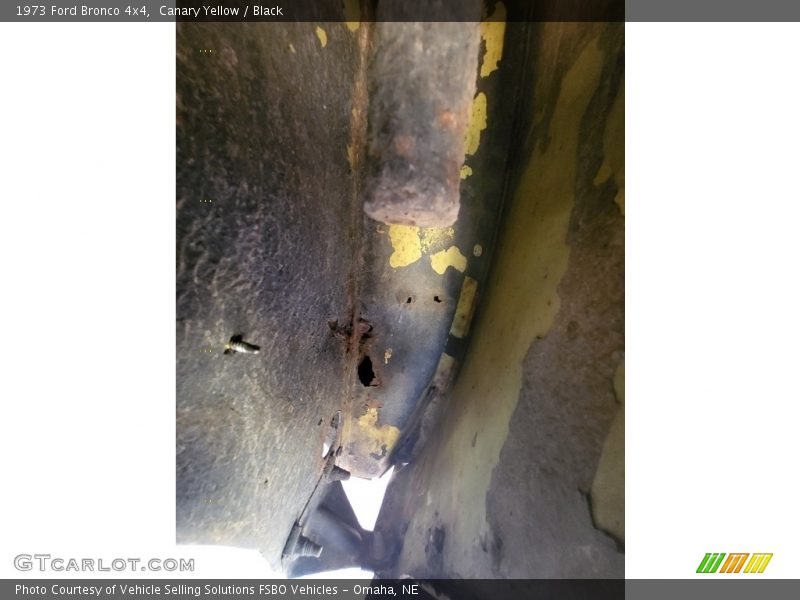 Canary Yellow / Black 1973 Ford Bronco 4x4