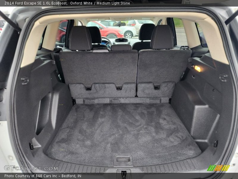 Oxford White / Medium Light Stone 2014 Ford Escape SE 1.6L EcoBoost