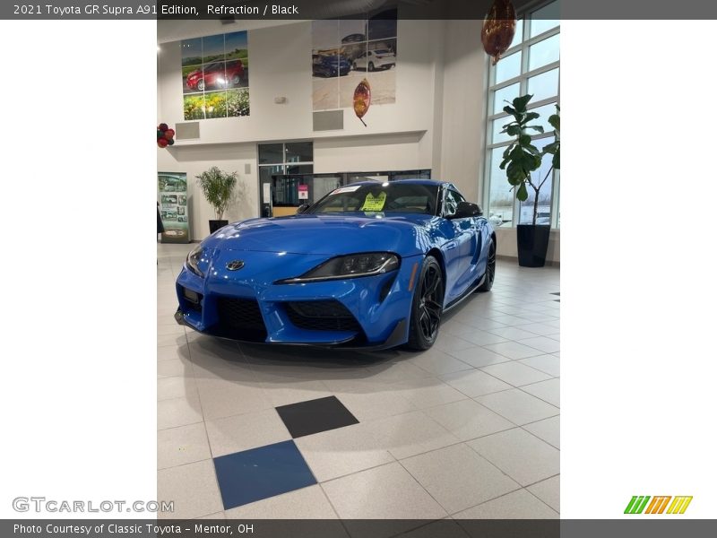 Refraction / Black 2021 Toyota GR Supra A91 Edition