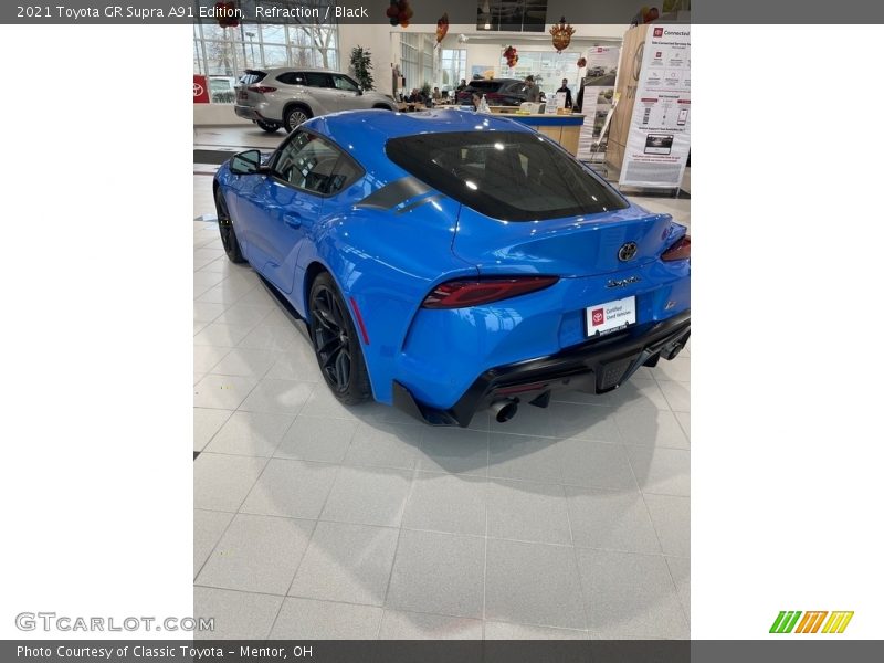 Refraction / Black 2021 Toyota GR Supra A91 Edition