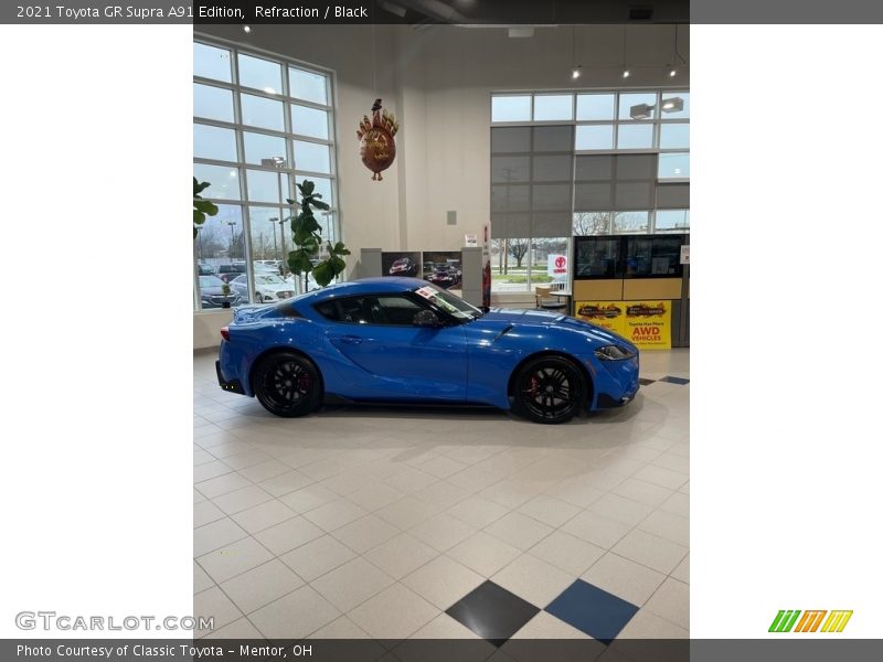 Refraction / Black 2021 Toyota GR Supra A91 Edition