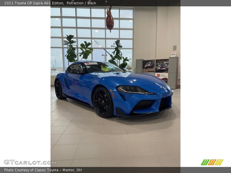 Refraction / Black 2021 Toyota GR Supra A91 Edition