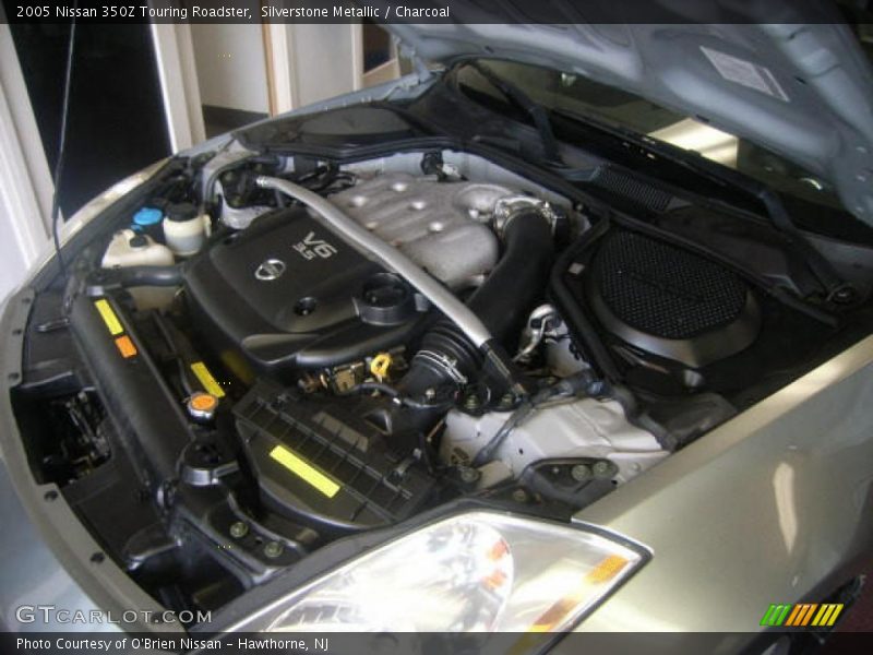 Silverstone Metallic / Charcoal 2005 Nissan 350Z Touring Roadster