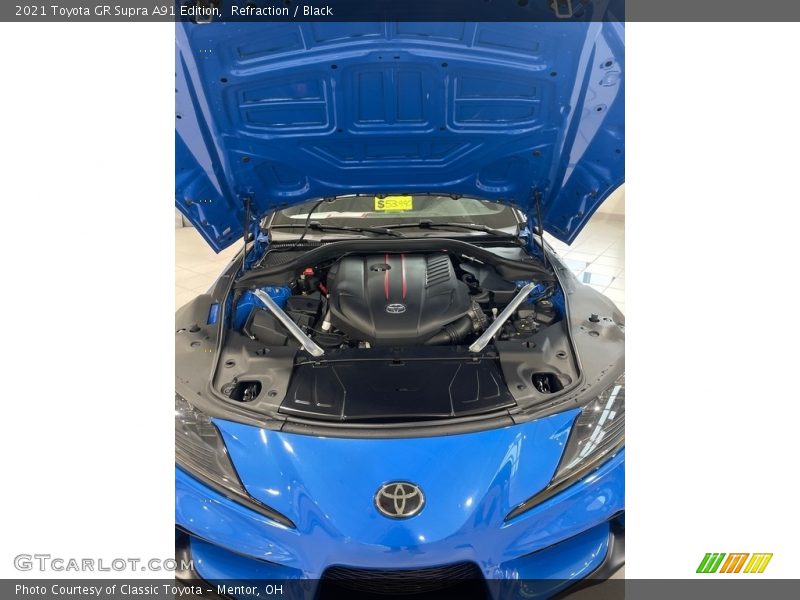 Refraction / Black 2021 Toyota GR Supra A91 Edition