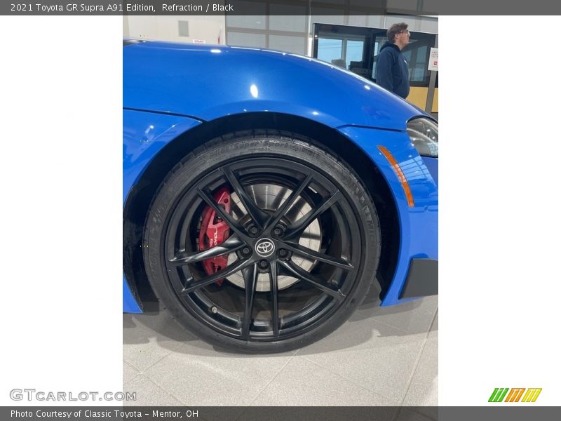 Refraction / Black 2021 Toyota GR Supra A91 Edition