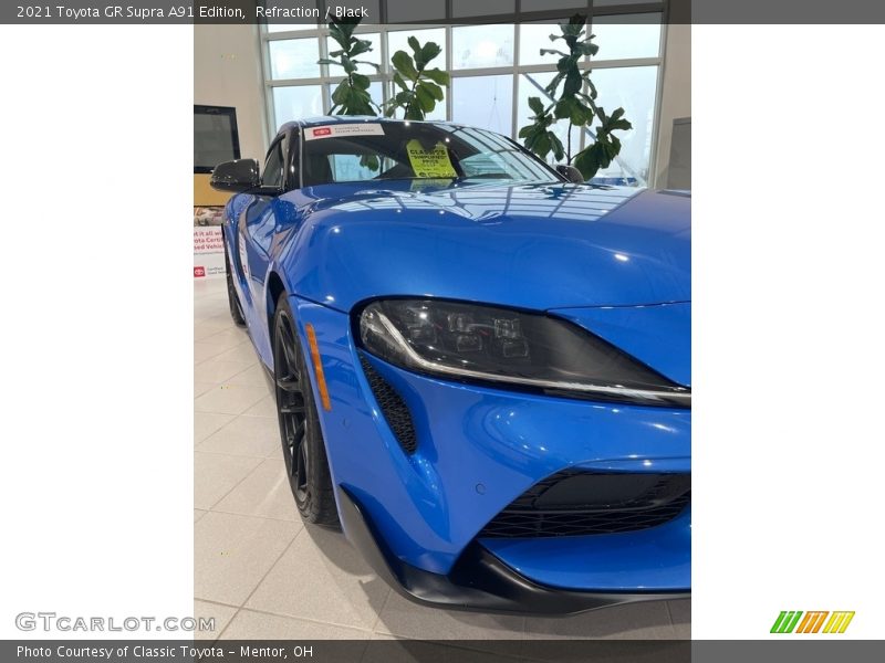 Refraction / Black 2021 Toyota GR Supra A91 Edition