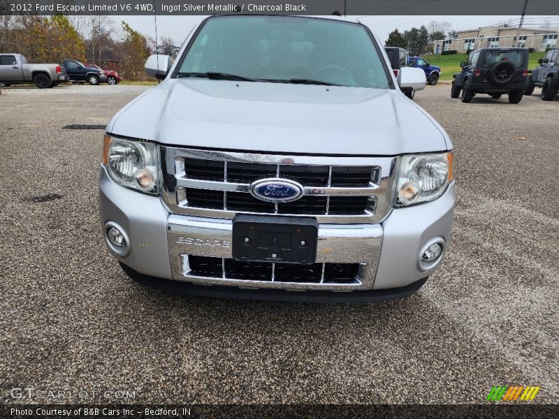 Ingot Silver Metallic / Charcoal Black 2012 Ford Escape Limited V6 4WD