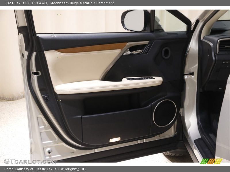 Moonbeam Beige Metallic / Parchment 2021 Lexus RX 350 AWD