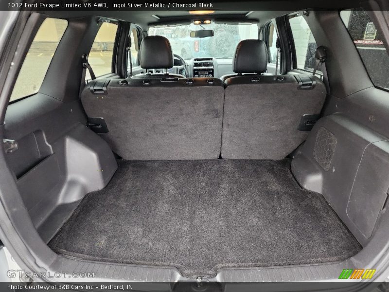 Ingot Silver Metallic / Charcoal Black 2012 Ford Escape Limited V6 4WD