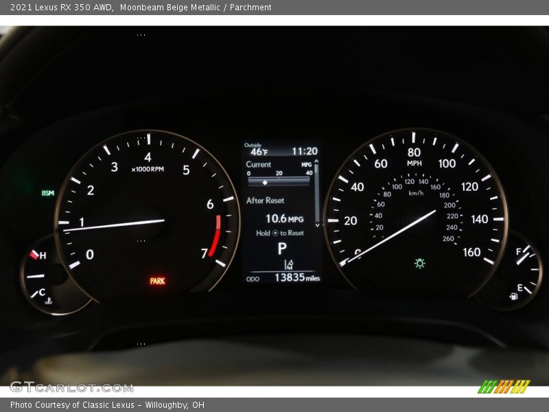  2021 RX 350 AWD 350 AWD Gauges