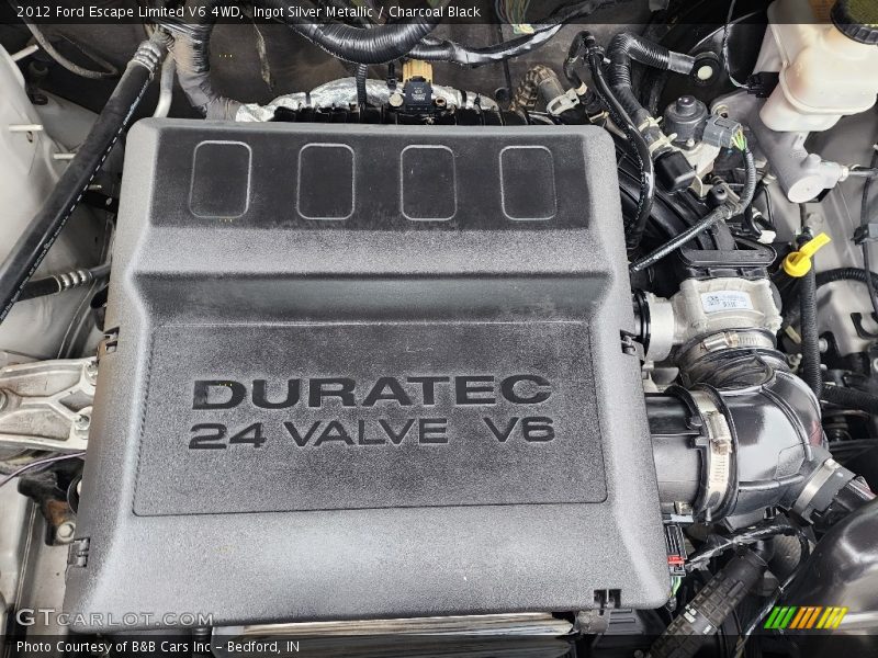 Ingot Silver Metallic / Charcoal Black 2012 Ford Escape Limited V6 4WD