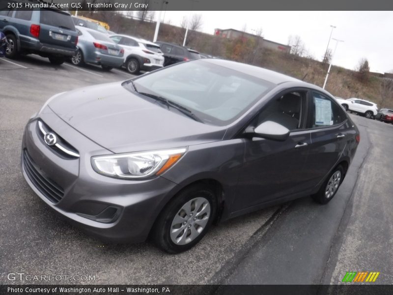 Triathlon Gray / Gray 2015 Hyundai Accent GLS