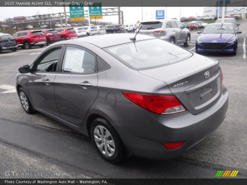 Triathlon Gray / Gray 2015 Hyundai Accent GLS