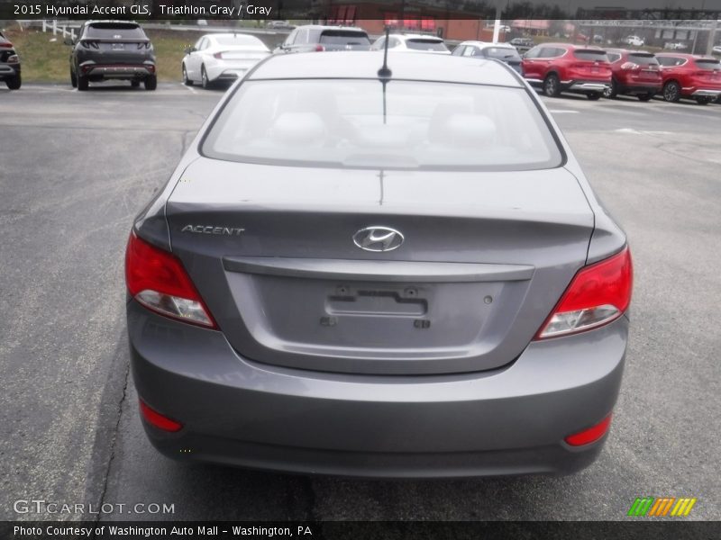 Triathlon Gray / Gray 2015 Hyundai Accent GLS