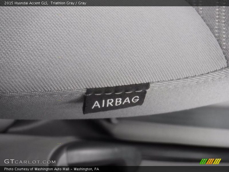 Triathlon Gray / Gray 2015 Hyundai Accent GLS