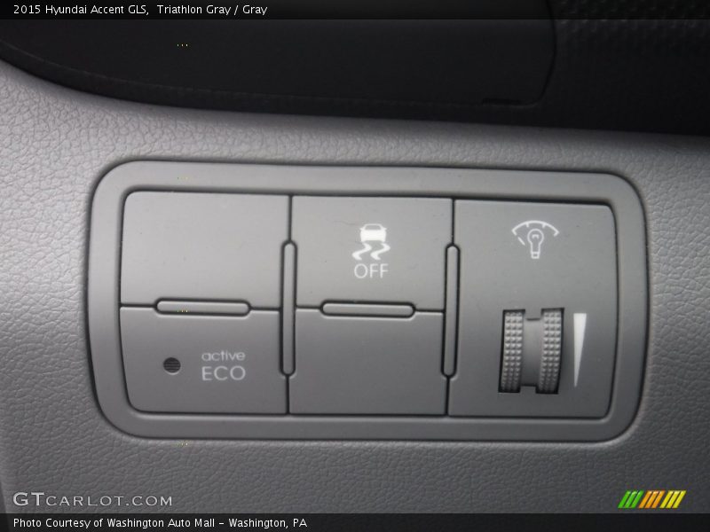 Triathlon Gray / Gray 2015 Hyundai Accent GLS