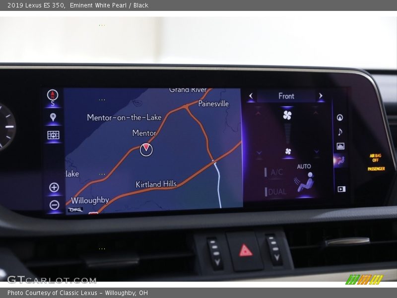 Eminent White Pearl / Black 2019 Lexus ES 350