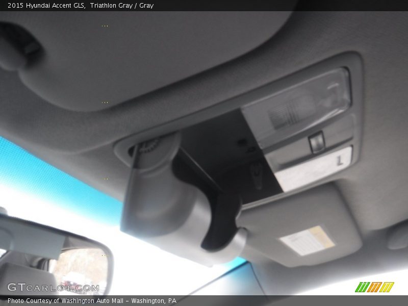 Triathlon Gray / Gray 2015 Hyundai Accent GLS