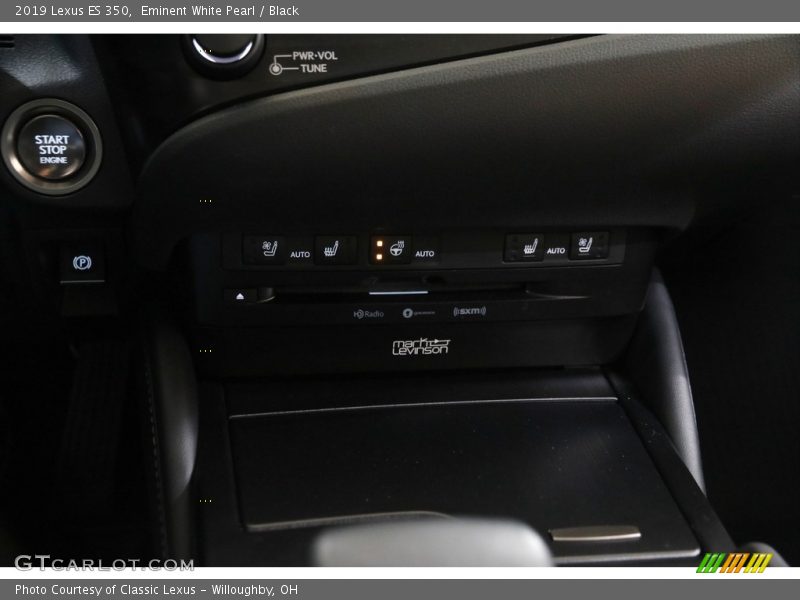 Eminent White Pearl / Black 2019 Lexus ES 350