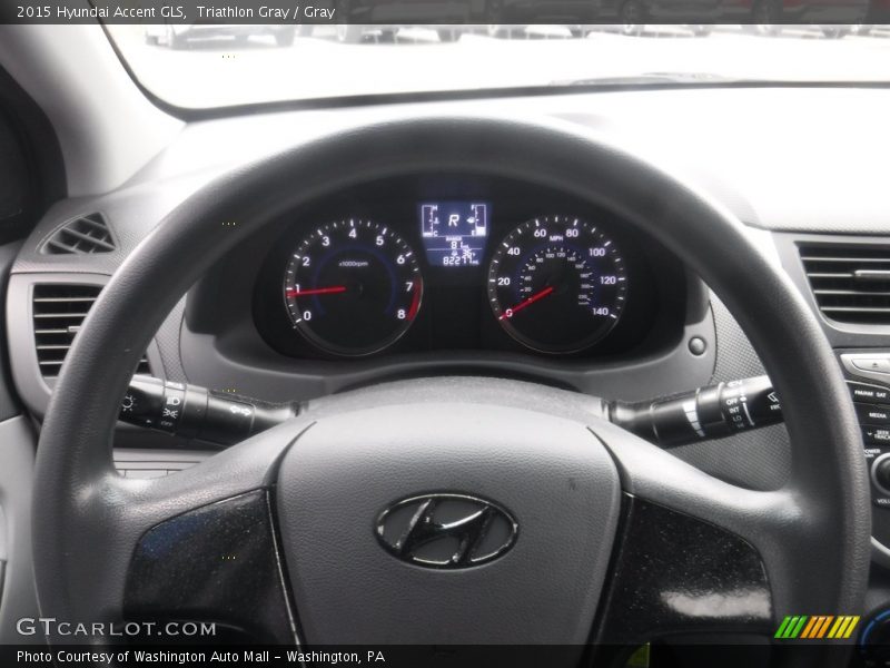 Triathlon Gray / Gray 2015 Hyundai Accent GLS