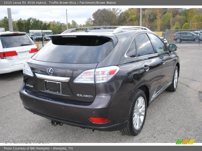 Truffle Brown Mica / Parchment/Brown Walnut 2010 Lexus RX 450h Hybrid