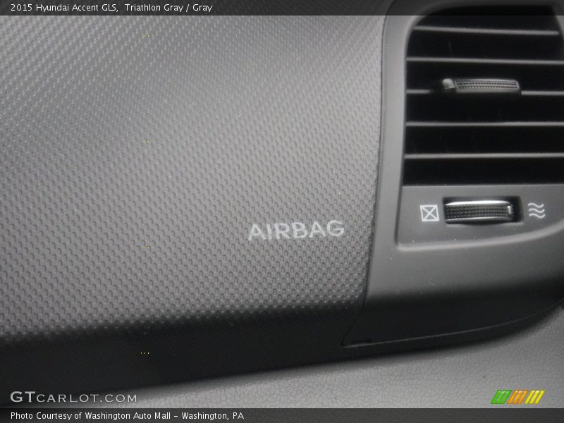 Triathlon Gray / Gray 2015 Hyundai Accent GLS