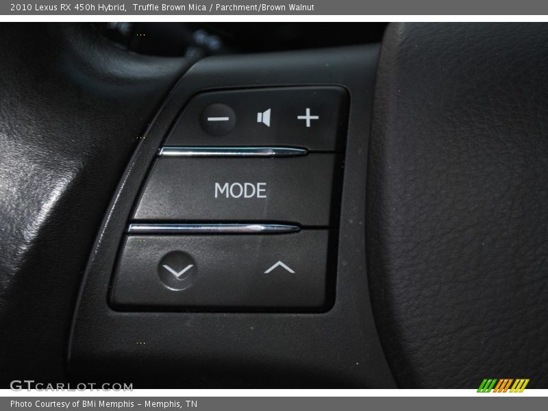 Truffle Brown Mica / Parchment/Brown Walnut 2010 Lexus RX 450h Hybrid