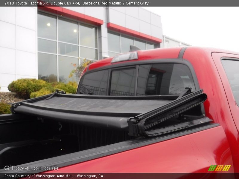 Barcelona Red Metallic / Cement Gray 2018 Toyota Tacoma SR5 Double Cab 4x4