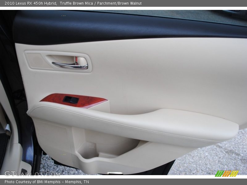 Truffle Brown Mica / Parchment/Brown Walnut 2010 Lexus RX 450h Hybrid