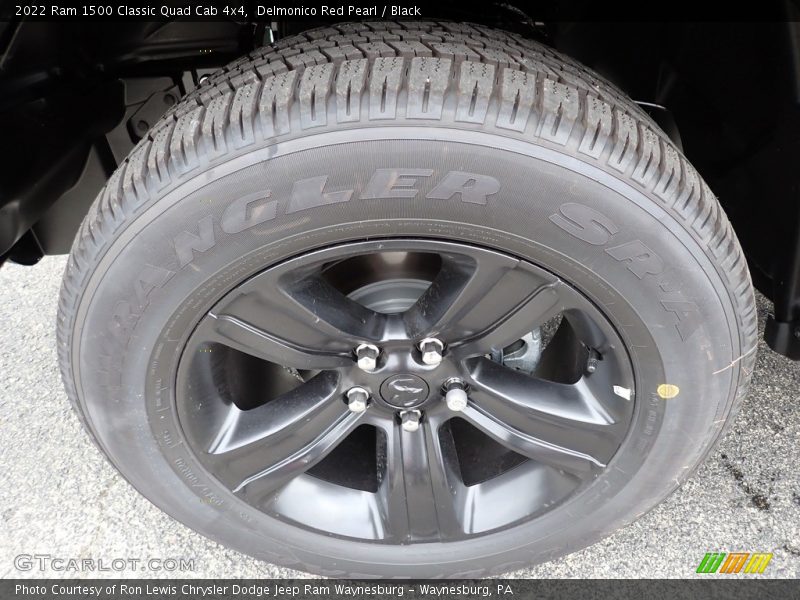 Delmonico Red Pearl / Black 2022 Ram 1500 Classic Quad Cab 4x4