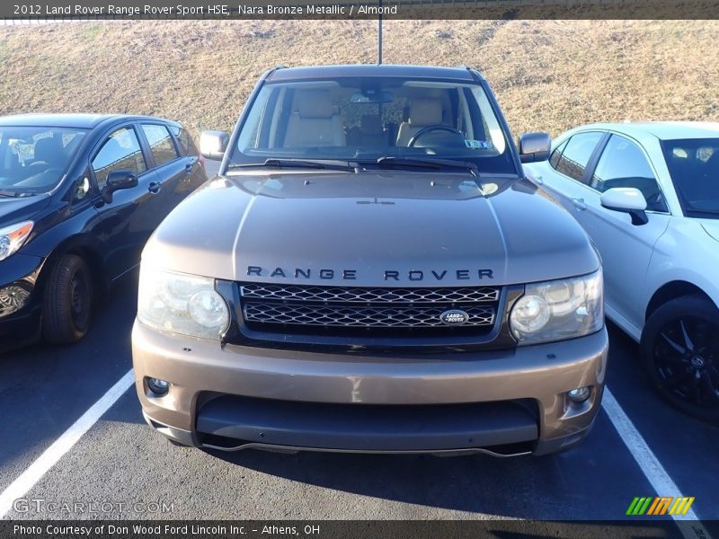 Nara Bronze Metallic / Almond 2012 Land Rover Range Rover Sport HSE