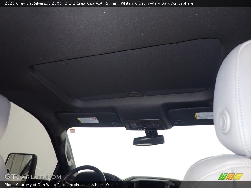Summit White / Gideon/­Very Dark Atmosphere 2020 Chevrolet Silverado 2500HD LTZ Crew Cab 4x4