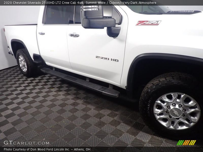 Summit White / Gideon/­Very Dark Atmosphere 2020 Chevrolet Silverado 2500HD LTZ Crew Cab 4x4