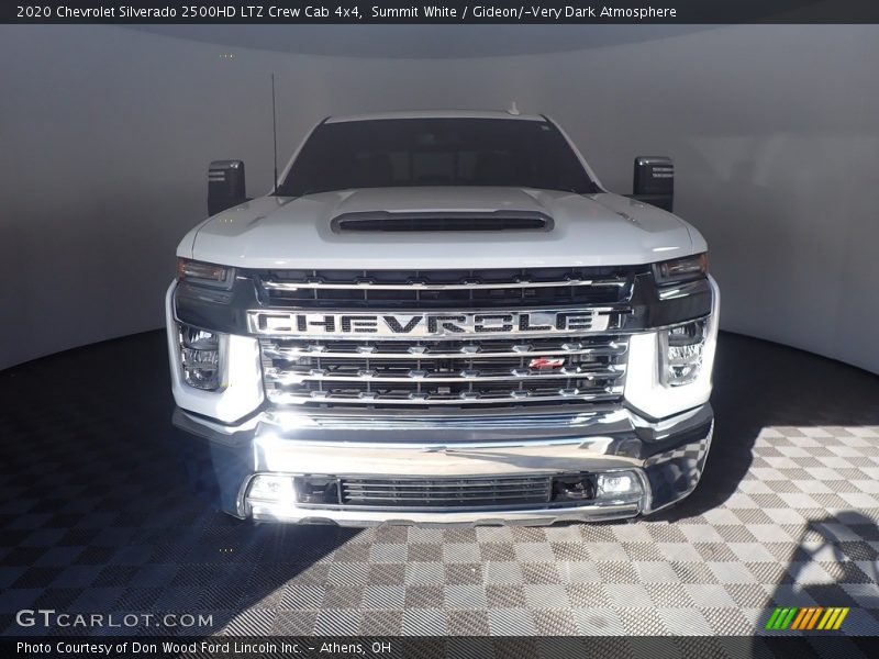 Summit White / Gideon/­Very Dark Atmosphere 2020 Chevrolet Silverado 2500HD LTZ Crew Cab 4x4