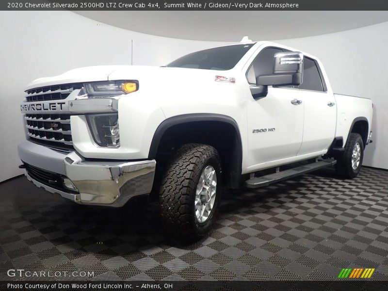 Summit White / Gideon/­Very Dark Atmosphere 2020 Chevrolet Silverado 2500HD LTZ Crew Cab 4x4